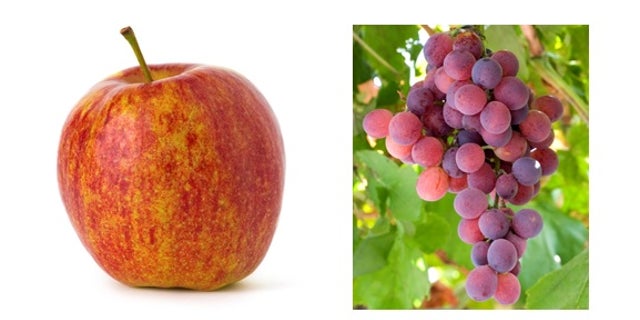 Trick your mind and your senses with this apple that tastes like a grape.