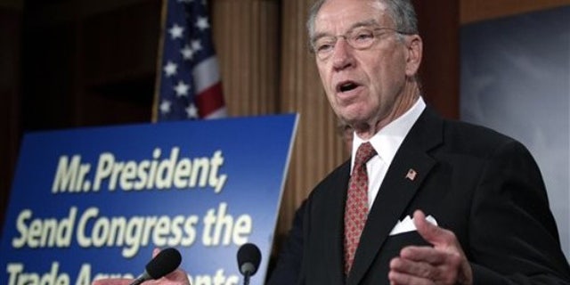Wants answers: Sen. Charles Grassley fired off a letter to DEA brass.