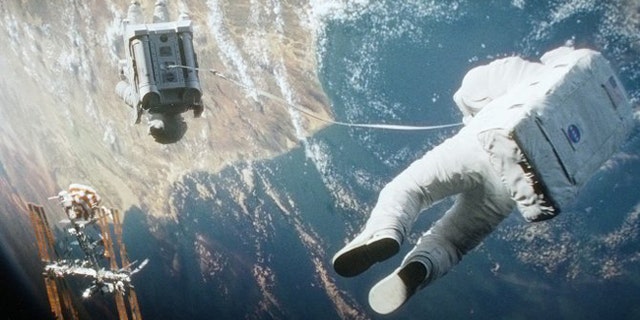 After the orbital debris cascade knocks out communication satellites, Stone and Kowalski lose contact with ground control. They keep transmitting, though, in hopes that someone is listening. Each message begins with the rather haunting phrase, "Transmitting in the blind..."
"Yeah, that's real phraseology and that's used in aircraft operations also," Chiao says. "You call 'in the blind' if you're not receiving them, but you think they might be receiving you. You're basically letting them know that you're not able to hear them."