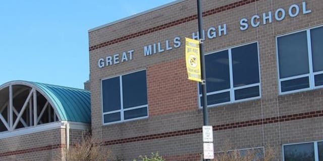 A shooting at Great Mills High School in Maryland was stopped Tuesday, police said, after a school resource officer engaged the gunman.