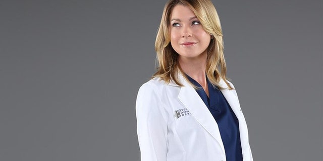 "Grey's Anatomy" stars Ellen Pompeo as Dr. Meredith Grey.