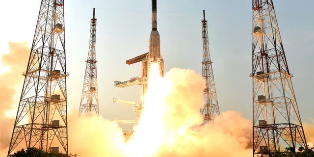 The Indian Space Research Organisation successfully launched the GSAT-6A communications satellite on March 29, 2018, on a Geosynchronous Satellite Launch Vehicle rocket, but lost contact with the satellite on March 30.