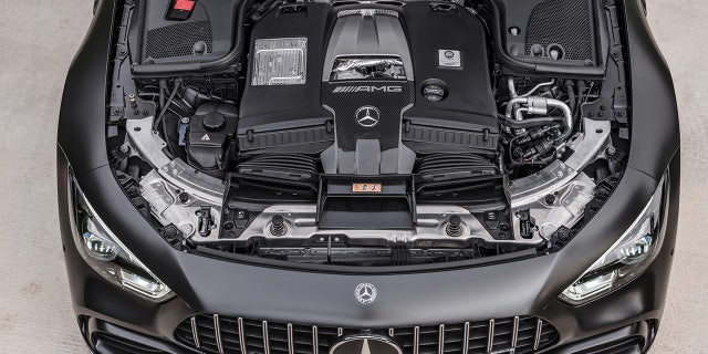 The GT 63 S is powered by a 630 hp twin-turbocharged 4.0-liter V8