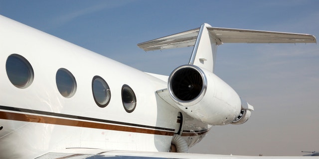 Gulfstream business jet