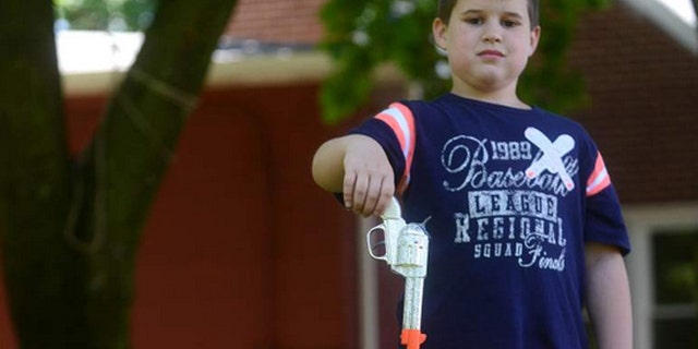 Darin Simak, was suspended from Martin School in New Kensington, Pa. His parents say he did the right thing when he informed his teacher about the toy gun.