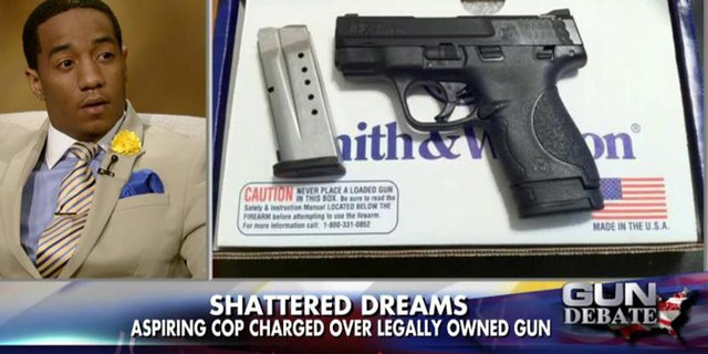 Steffon Josey-Davis' dream of becoming a police officer could be back on, after NJ Gov. Chris Christie pardoned him for a gun charge.