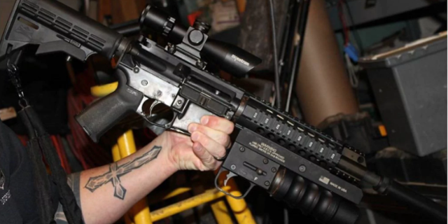 fter obtaining search warrants, authorities found a cache of weapons at Johnston's house, prosecutors said.