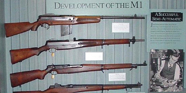 A photo of M1 Garands (National Park Service)