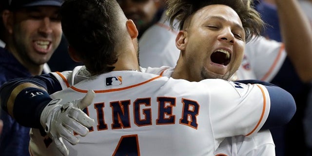 Yuli Gurriel made an offensive gesture toward Dodgers pitcher Yu Darvish following his second-inning home run in Friday night's game.