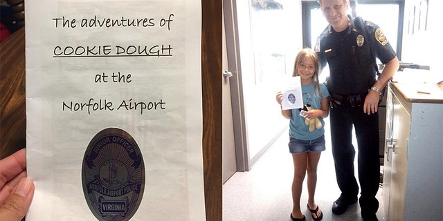 When a little girl left behind her favorite stuffed animal at the airport, the police took him on an adventure and documented the whole thing for her.