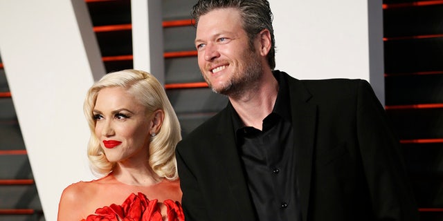 Gwen Stefani and Blake Shelton celebrated Thanksgiving together.