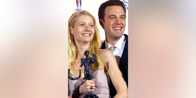 The actress said that she learned a lot from her relationship with Affleck. Here, the two pose at the 1999 SAG Awards.