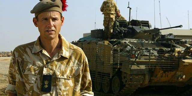 Major General James Cowan, seen here in Iraq, sent out a three-page rant criticizing the table manners of troops at Bulford Camp in Wiltshire, England, which was published in the Sun on Wednesday.
