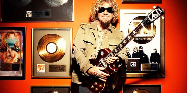 Sammy Hagar apparently still can't drive 55.
