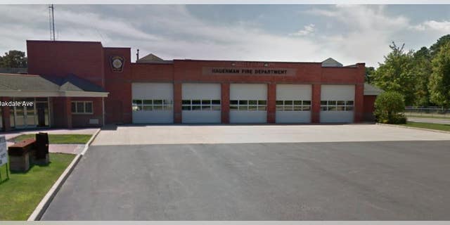 Police said the brawl involved 40 to 50 people including members of the Hagerman Fire Department.