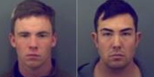 Army soldiers Tyler Shane Hall, (l.), and Eric Duvall, (r.), are facing murder charges in the death of a 16-year-old. (El Paso County Sheriff's Office)
