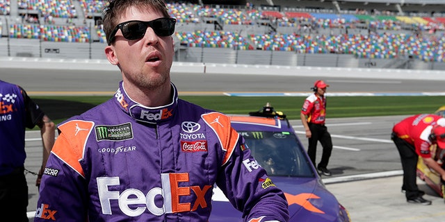 Hamlin says he was joking when he said 70 percent of NASCAR drivers use Adderall to help their focus during races.