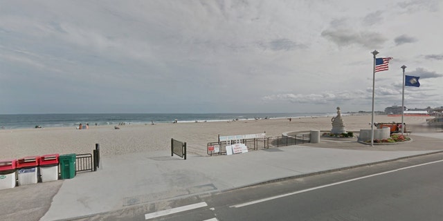 Hampton Beach in New Hampshire is shown here. Talk about a "long shot" find for a young woman who lost her ring in the ocean!