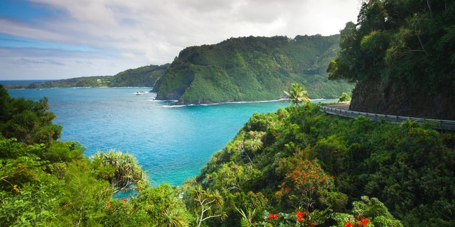 This 64-mile Hawaiian highway can take 2.5 hours to drive due to its winding roads and one-lane bridges.