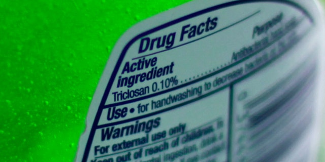 Dawn Ultra antibacterial soap in a kitchen in Chicago. (AP Photo/Kiichiro Sato)