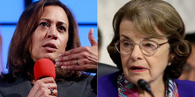 Sens. Kamala Harris and Dianne Feinstein would have Democratic company if the long-shot bid to split up California actually succeeded.