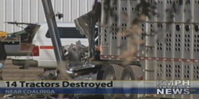 The eco-terroist group Animal Liberation Front claimed credit for setting fires that caused $2 million worth of damage at a California cattle ranch.