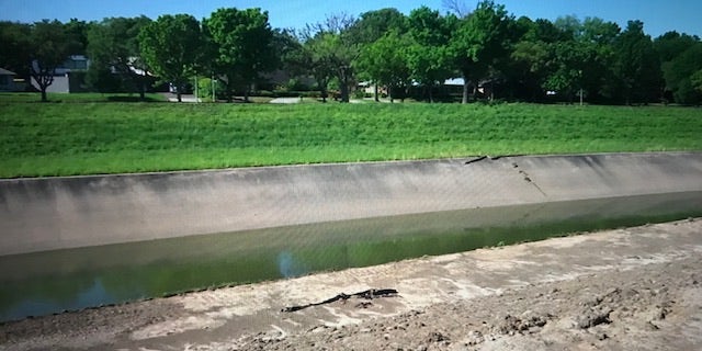 The Harris County Flood Control District has several active flood mitigation projects, including this one at Brays Bayou.