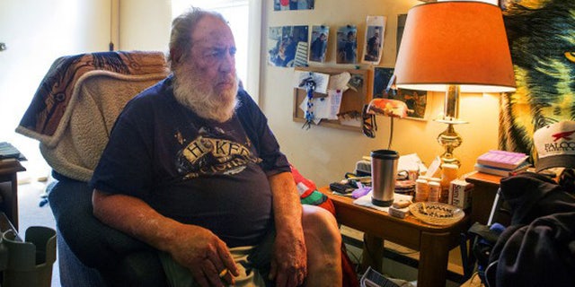 Harvey Lamb, 67, bought a gun to defend himself and ended up shooting an intruder less than a day later. (Ashley Conti/ Bangor Daily News)