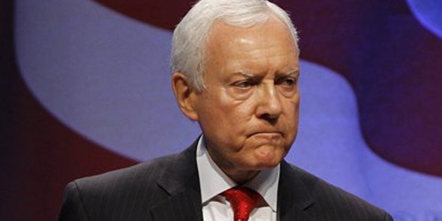 In this Feb. 11 photo, Sen. Orrin Hatch speaks at the Conservative Political Action Conference in Washington.