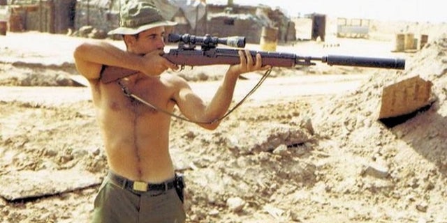 Gunnery Sgt. Carlos Hathcock. (US Marine Corps Archives)