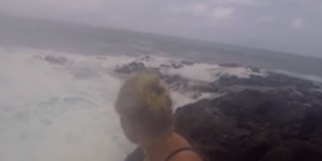 Downey captured part of the experience on video.