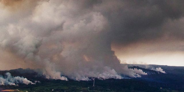 An "explosive" eruption was reported just before 5 a.m. on the Big Island.