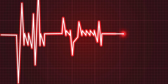Electrowave heart beat, cardiogram. Pulse vector illustration. eps 10 vector illustration