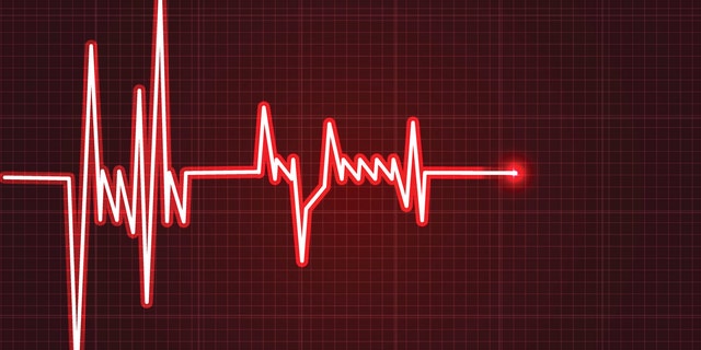Electrowave heart beat, cardiogram. Pulse vector illustration. eps 10 vector illustration