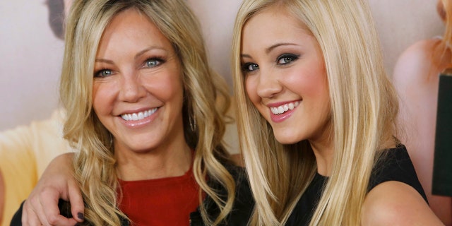 Heather Locklear, right, and her daughter Ava Sambora.