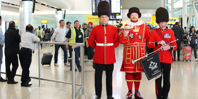 You can celebrate the royal wedding at London's Heathrow Airport, even without an invitation.