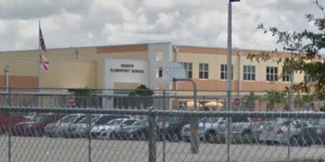 The principal of Heights Elementary School in Fort Myers, Fla., says he walked in on two of his teachers having sex earlier inside a classroom last month.