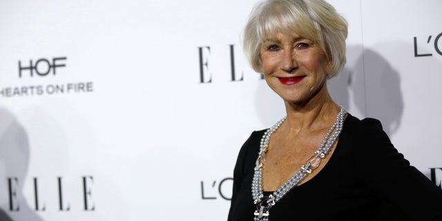 Actor and honoree Helen Mirren poses at the 23rd annual ELLE Women in Hollywood Awards in Los Angeles, California U.S., October 24, 2016. REUTERS/Mario Anzuoni - RTX2QANQ