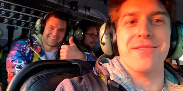 A still image from an Instagram video appears to show the final moments before Sunday's helicopter crash in New York City's East River.
