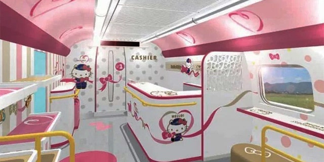 The railway company is going all-out with the iconic kitty motif in hopes of strengthening ties in rural Japan.