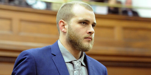 May 21, 2018: Henri van Breda arrives in the High Court in Cape Town, South Africa.