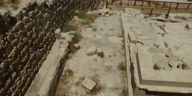 A tomb thought to be Herod's may not be after all. Certain design elements, such as two staircases on top of the mausoleum that block entrance, aren't in keeping with the master builder's deisgn, experts say