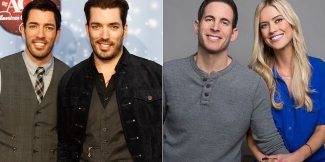 The "Property Brothers" and the stars of "Flip or Flop."