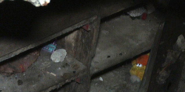 A family in Idaho uncovered a secret room after their garage floor caved in.