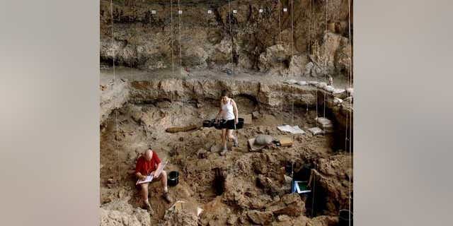 Hebrew University archaeologists uncovered a 12,000 year old grave inside a cave in northern Israel.