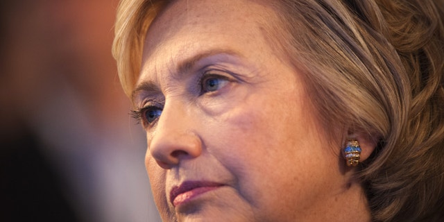 Former U.S. Secretary of State and former U.S. first lady Hillary Clinton sits and watches during the Clinton Global Initiative 2013 (CGI) in New York September 24, 2013.