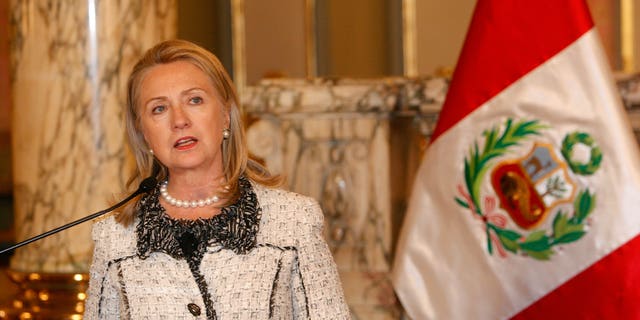 Hillary Clinton in 2012.