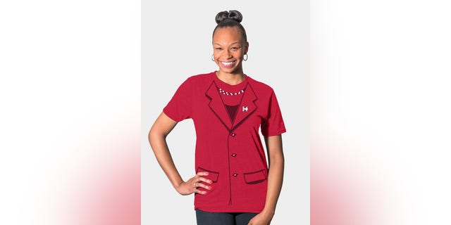 The Clinton pantsuit …T-shirt ($30).