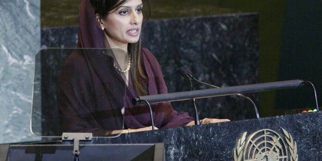 Sept. 27, 2011: Hina Rabbani Khar, foreign minister of Pakistan, addresses the General Assembly.