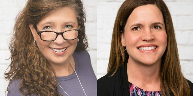 Trish Corlew (L) and Wendy Hilton (R), the co-founders of Hip Homeschool Moms, help educate and equip parents to homeschool their children.